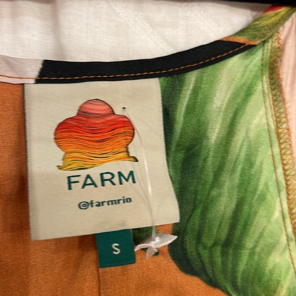 NWOT Anthropologie Farm Rio Tropical Desire Midi Dress - Picture 11 of 16